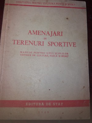 AMENAJARI DE TERENURI SPORTIVE foto