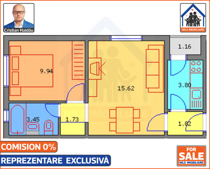 Apartament 2 camere | Zona Piata Resita, Berceni, Sector 4