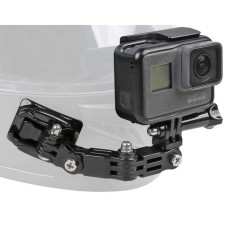Sistem prindere camera GoPro Hero 11 la casca motocicleta, marca Surewo, culoarea negru