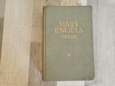 Opere vol.10 de Karl Marx,Friedrich Engels
