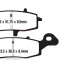 Placute frana EBC FA229 Cod Produs: MX_NEW FA229PE