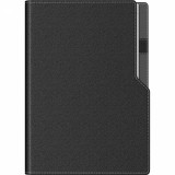 Agenda notes A5 cu arc si decupaj neagra