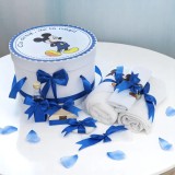 Cumpara ieftin Trusou Botez cu 8 Piese Imprimat, Mickey Mouse, Culoare Albastru - TB225