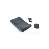 Husa volan piele cu gaurele marimea L culoare negru Cod: 4C388 Automotive TrustedCars, Oem