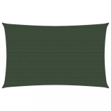 Panza parasolar Gossi, 3x6 m, verde inchis, 160 g/m&sup2;, HDPE, protectie UV, impermeabila, dreptunghiulara, copertina gradina, terasa, balcon
