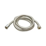 Furtun de dus flexibil 150 cm, finisaj crom lucios, racord G 1/2