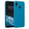 Husa Kwmobile pentru Huawei P20 Lite, Silicon, Albastru, 44358.224, Carcasa