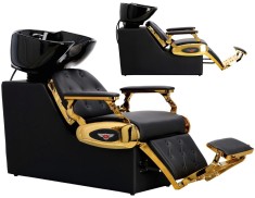 Scafa coafor Valentino pentru salonul de coafură și frizerie cu bol ceramic mobil armătură baterie si cască