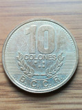 Moneda Costa Rica 10 Colones 1995, America Centrala si de Sud
