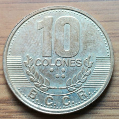 Moneda Costa Rica 10 Colones 1995