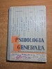 Manual de psihologie generala - pentru clasa a 11-a - din anul 1966