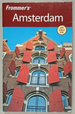 AMSTERDAM , FROMMER &amp;#039;S GUIDE , WITH FOLDOUT MAP , 2009 foto