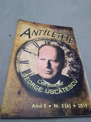REVISTA ANTILETHE REVISTA PENTRU REMEMORAREA EXILULUI ROMANESC NR.3 /2019/NOUA foto
