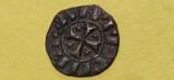 Franta DENAR tip crin heraldic , secol XII - XIV