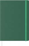 Agenda notes A5 Velvet cu elastic Emerald