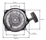 Demaror BRIGGS-STRATTON 497782, 494846, 495766, 496650, 497830