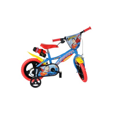 Bicicleta copii 12&amp;quot; Superman PlayLearn Toys foto