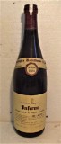 B 32- VIN ROSU RISERVA INFERNO, DOC, CL 72 GR 12,8 RECOLTARE 1964