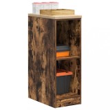 VidaXL Dulap de depozitare pentru garaj stejar afumat 30x51x85 cm