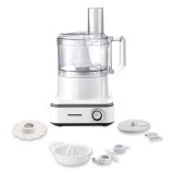 Robot de bucatarie Heinner HFP-K1000WP, 6 viteze, 1000 W, 2.3 l, Functie Pulse, Alb