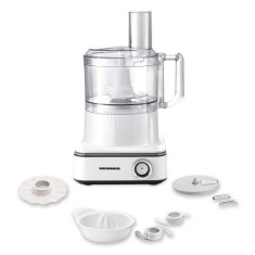 Robot de bucatarie Heinner HFP-K1000WP, 6 viteze, 1000 W, 2.3 l, Functie Pulse, Alb foto