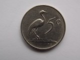 5 CENTS 1967 SOUTH AFRICA