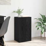 VidaXL Bufet Stejar negru 40 x 33 x 70 cm Lemn compozit