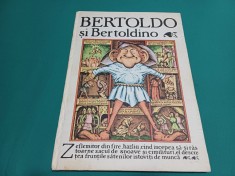 BERTOLDO ȘI BERTOLDINO * POVESTE POPULARĂ ITALIANĂ /1984 * 3 foto