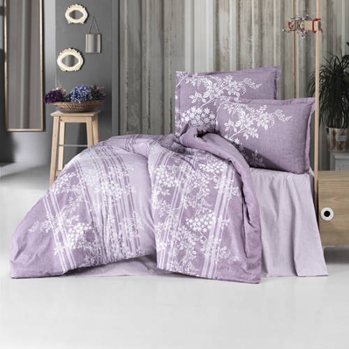 Lenjerie de pat ranforce clasy king size (bova v2)