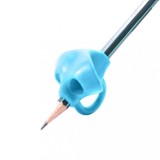 Cumpara ieftin Suport corectare scriere, KIK, Cauciuc, Albastru