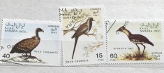 (B ) Timbre serii Straine Fauna Pasari Sahara
