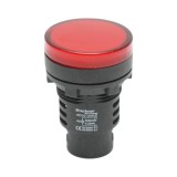 Indicator LED rosu 24V AC/DC &Oslash;30 mm pentru panouri, Breckner Germany