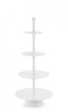 Platou supraetajat metal alb Mallet 55x123 cm