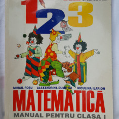 MATEMATICA CLASA A I A - ROSU ,DUMITRU , ILARION , EDITURA ALL