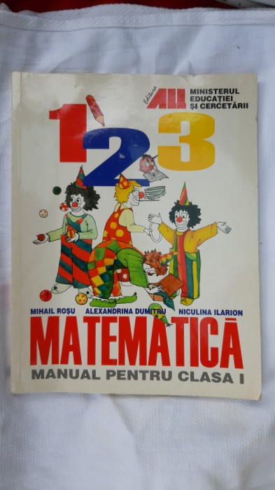 MATEMATICA CLASA A I A - ROSU ,DUMITRU , ILARION , EDITURA ALL