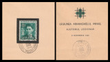 1940 Romania, Carnet filatelic Codreanu - Ajutorul Legionar, stampila rara IASI