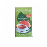 Cutie 20 Plicuri Ceai cu Multifruct BEYOUTEA, Ceai cu Fructe, Pliculete de Ceai, Pliculete Ceai de Fructe, Ceai Multifruvt BEYOUTEA, Cutie Ceai de Fru