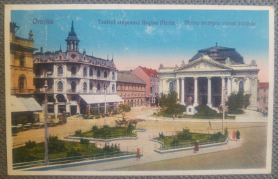 Oradea, Teatrul orasenesc Regina Maria// CP foto