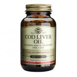 Cod Liver Oil (Ulei din Ficat de Cod) Solgar 100cps