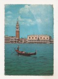 FA156 - Carte Postala - ITALIA - Venezia. Panorama di S. Marco con Gondola, circulata 1967