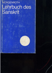 Prof. Dr. Wolfgang Morgenroth Lehrbuch des Sanskrit Grammatik * Lektionen... foto