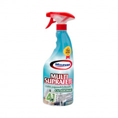 Solutie Multisuprafete Misavan 4in1, 750ml, Solutie pe Baza de Amoniac, Solutie Spray Multisuprafete, Solutie Spray Multisuprafete Misavan, Solutie Su