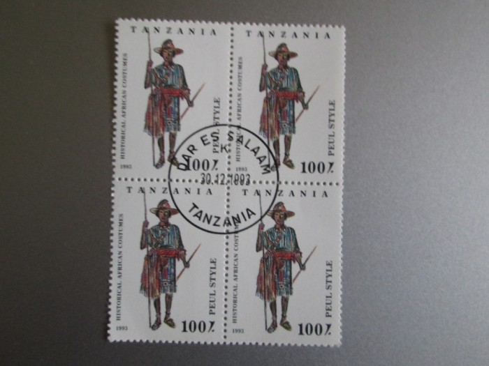 TANZANIA BLOC STAMPILAT=105