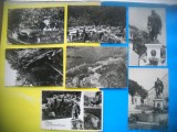 HOPCT LOT NR 55 -BAILE HERCULANE-JUD CARAS SEVERIN-7 CARTI POSTALE-RPR-CIRCULATE