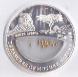 Moneda Fiji 10 Dolari 2012 - KM#460 PROOF ( cu bilute de aur in capsula ), Australia si Oceania
