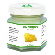 Unguent cu sulf, 45ml, Bios Mineral Plant