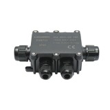 Doza etansa cu presetupe 41A 450V AC, 6 cai 5-14mm IP68 Leader