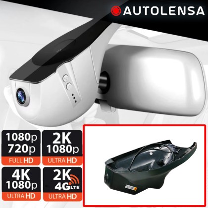 Camera DVR Jeep Commander Premium 2018-19, camera fata 1080p Autolensa, Model 24/7 Negru JEEP07 CarStore Technology