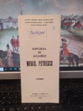 Mihail Petrescu, pliant, Expoziția de acuarele, Brașov sep.oct. 1967, 120