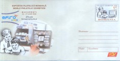 intreg pos plic nec 2008- Expozitia filatelica Mondiala EFIRO - Ziua Tineretului foto
